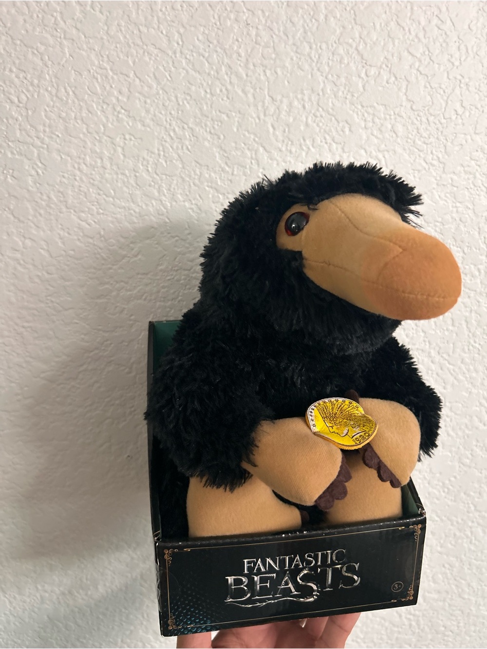 Fantastic Beasts Niffler Plush - Black and Tan